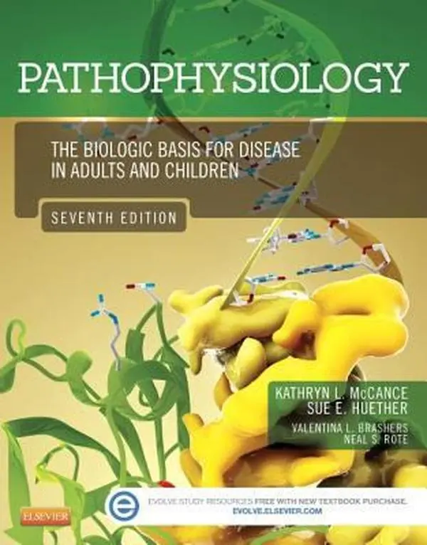 USED Book - Pathophysiology: The Biologic Basis for Disease in Adults and Children by Kathryn L. McCance (Hardcover) - english