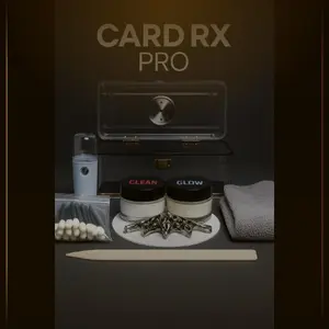 CardRX PRO Trading Card Cleaning & Enhancement Kit - Clean, Restore & Enhance Sports Cards & TCG