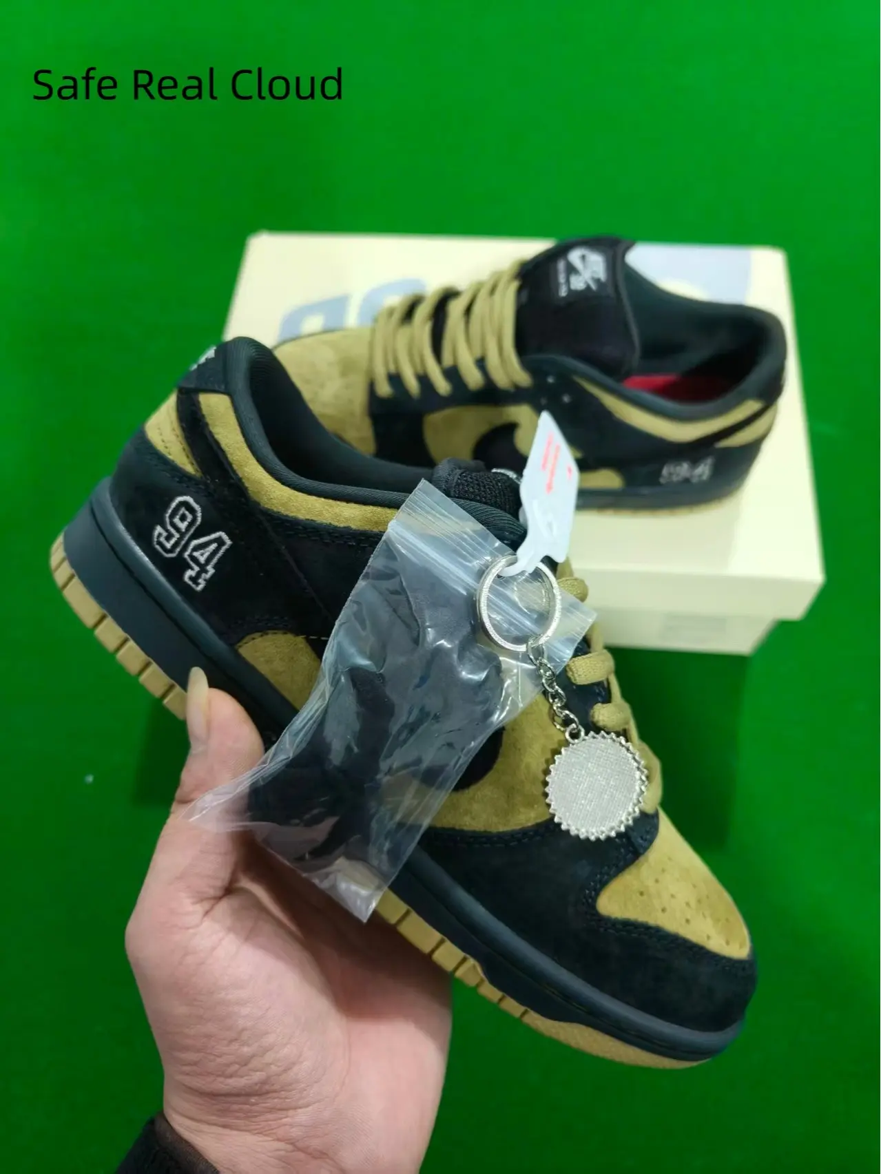Black Tan Spliced Suede Low Top Anti-slip Wear-resistant Gum Thick Outsole Street Daily Commute Skate Casual Trainers