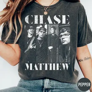 Chase Mattheww Tour 2026 Vintage Comfort Colors Shirt W