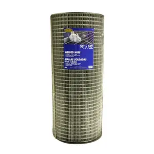 Midwest Air  36 in. x 100 ft. Galvanized Welded Wire, 14 Gauge, Outdoor