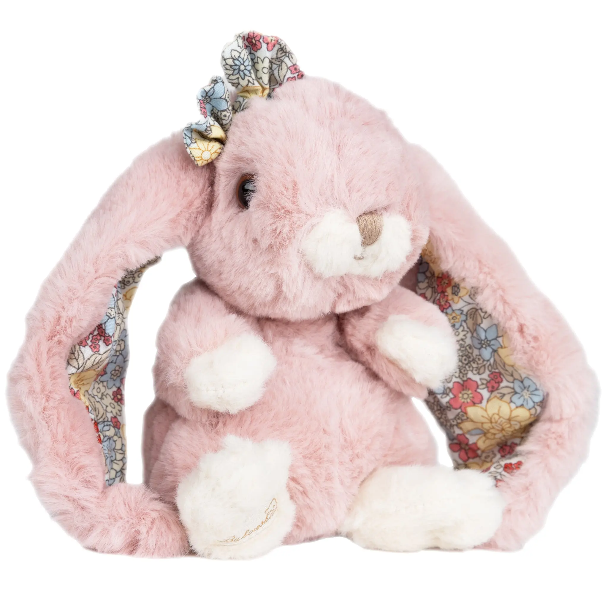 Bukowski Bears Kanina 6-in Soft Plush Bunny Stuffed Animal Toy, Unisex, with Flower Ears for Babies, Kids