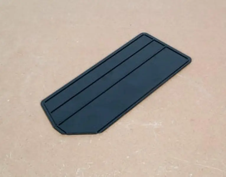 Triton Products 4-210 ABS Plastic Black Organizer Storage Bin Dividers, 4.88 In. L x 2.63 In. W x 0.88 In. H, Compatible with 3-210 Bins, 6 Pack