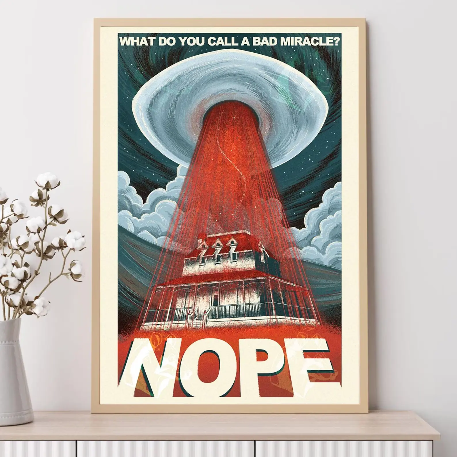 Nope--Movie Poster, Art Prints, Home Decor,Wall Art