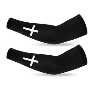 Summer Ice Silk Sun Protection Arm Sleeves, Unisex Couple UV Cooling Sleeves for Driving Cycling Football Outdoor Arm Guards
