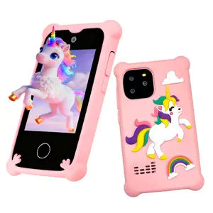 Unicorn Children's Smart Phone, 2.8 Inch Touchscreen Dual Camera, Features Enlightenment Educational Games & Music Player, Learning Tool, 32GB Memory, Perfect Dream Christmas Birthday Gift for 3-9 Year Old Girls