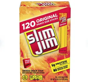 Slim Jim Original, 0.28 oz., 120 pk. Slim Jim Original, 0.28 oz., 120 pk.