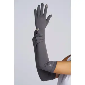 Unisex Culebra Long Full Finger Gloves | Charcoal Unisex Culebra Long Full Finger Gloves | Charcoal