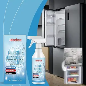 Jakehoe Ice Cabinet Defrost Spray, Multi-Use Cleaning Spray, Household Cleaner for Home Refrigerator, Freezer, Ice Maker, Easy De-Icing and Thawing Solution