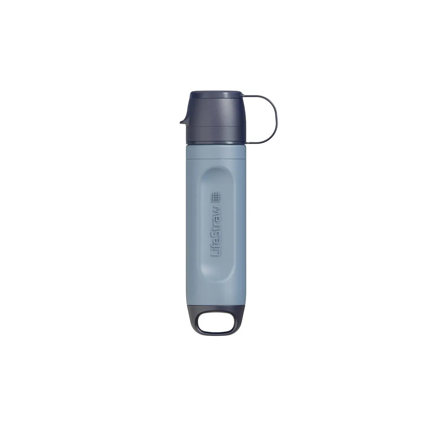 Ultralight Lifestraw Water Filter Straw, BPA-Free Recycled Plastic Purifier with Flip Cap, Clog-Reducing, 28mm Standard Fit, Compact for Hiking, Camping, Backpacking, Emergency Situations, Backcountry Ready
