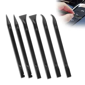 6 PCS Plastic Dual-Ended Cleaning Tools Designed for Cleaning Tight Spaces and Crevices Scratch-Free Multi-Purpose Scraper for Removes stickers Labels Grease