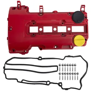 Aluminum Valve Cover Set compatible for Chevy Cruze Trax Sonic Volt compatible for Encore ELR 11-19 1.4L