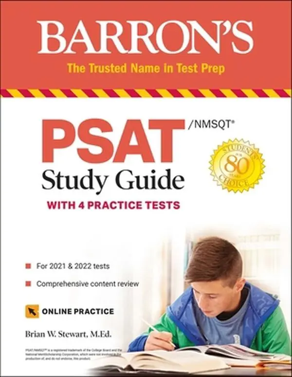 USED-Psat/NMSQT Study Guide: With 4 Practice Tests by Stewart, Brian W. (Paperback)