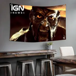 Horror Character Jeepers Creepers The Creeper Flags Custom Camping Outdoor Garden room Bedroom Decor Party Backdrops Tapestry Wall Mural Wall Art Family Gifts