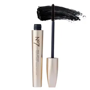 No7 Pro Artist That's a Wrap Tubing Mascara - Buildable & Lengthening Mascara for a High-Impact Finish - Volumizing Tube Mascara to Keep Lashes in Place All Day - Black (0.28 fl oz)