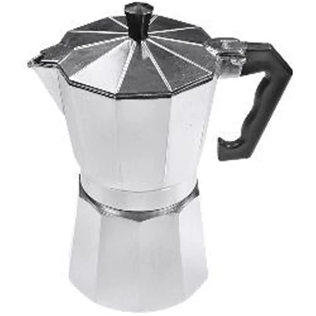 212 MAIN 6-Cup Stovetop Espresso Maker - Classic Aluminum Moka Pot with High-Quality Components, Ideal for Camping, Campfire Use, BBQ Party & Kitchen Gift, Campfire / Bbq Party