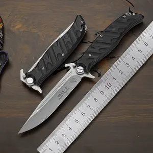 Black Pocket Folding Knife Multifunctional
