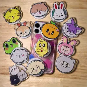 KPOP Phone Grip Holder Stand Magnetic GripTok – Cute Cartoon Character Holder & Stand for All Phones
