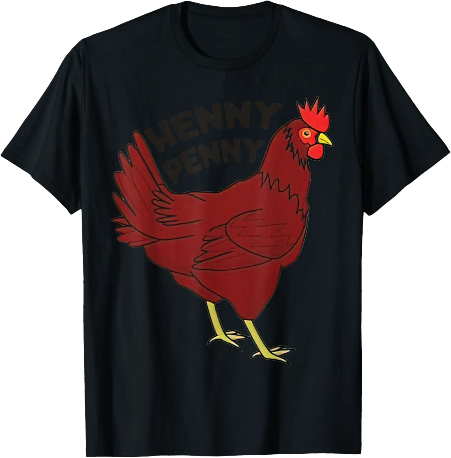 Henny Penny Pentagon Chicken Rooster T-Shirt - Antonioja Shop 43B0DDTJNTRZ