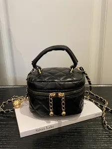 Mini Fashionable Casual Shopping Bag, Elegant Box Bag for Daily Commute, Stylish Single Shoulder Bag, Quilted Crossbody Bag, Chain Crossbody Bag, Daily Commuter Bag, Perfect for Everyday Use