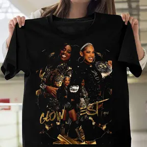Naomi & Bianca Beclair Black T-Shirt – Dynamic Women’s Wrestling Duo Graphic Tee, Unisex Casual Fanwear
