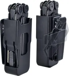 Sheath for LEATHERMAN Wave & Wave Plus, Wave Case with 360 Rotable Clip, Easy Clip On Wave Holster for Tool Belt, Up to 1.75" Belt