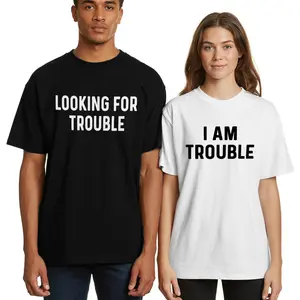 Funny Couples Shirts, Matching Shirts,  Funny Shirts for Couples, Matching Tees, Matching Tshirts,Valentine’s Day T-Shirt for Boyfriend Girlfriend Husband Wife