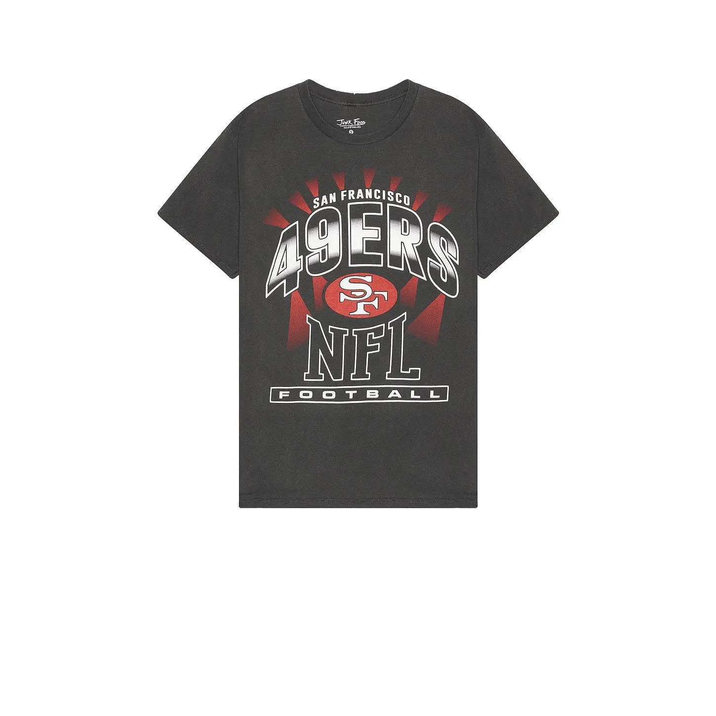 Junk Food 49ers Chrome Vintage Tee in Midnight Unisex