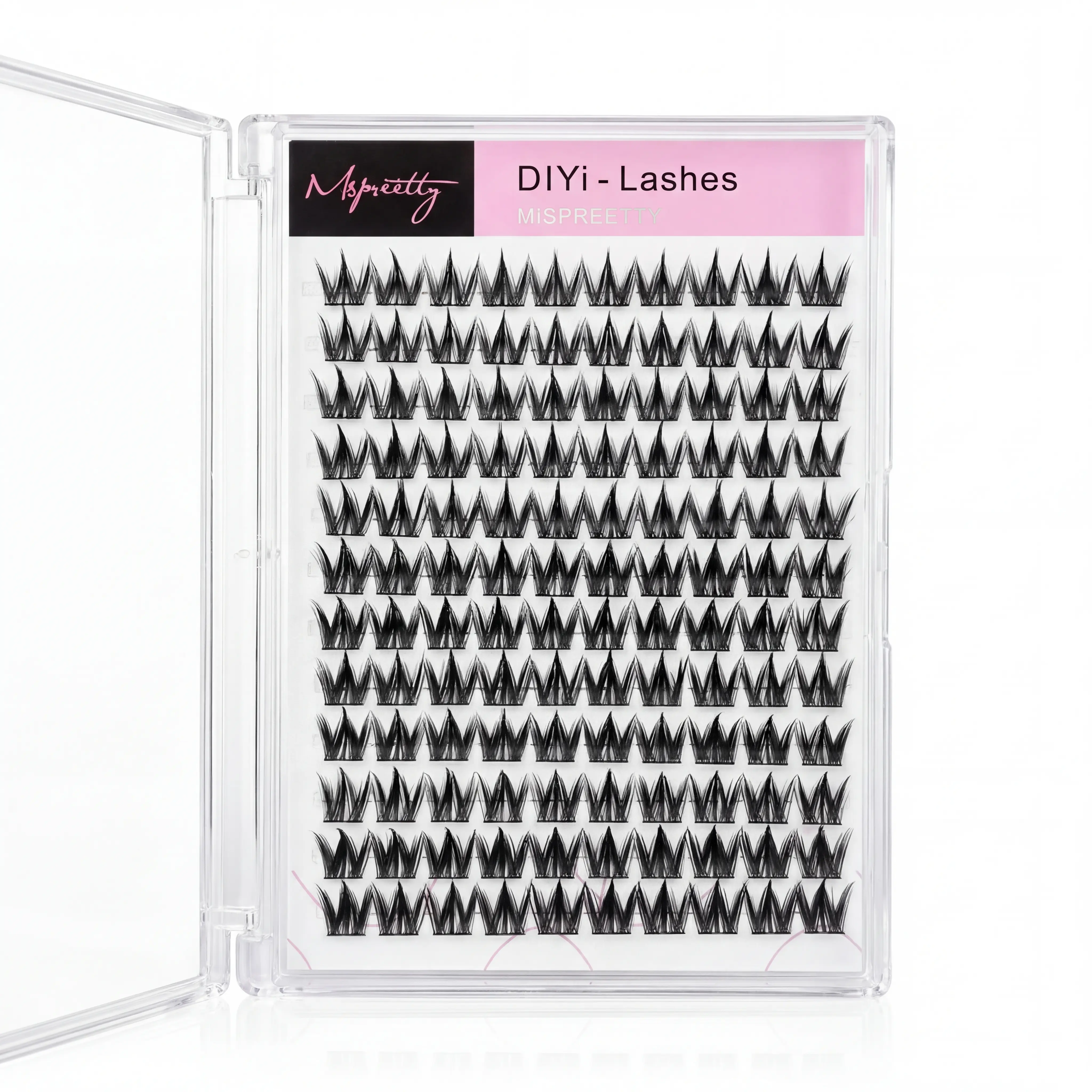 Spike style lash cluster Y06