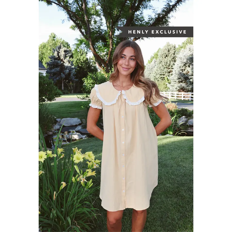 Whimsy Dress in Honey