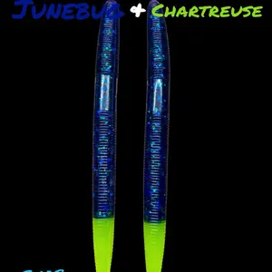 Junebug & Chartreuse Senko 6pk Junebug & Chartreuse Senko 6pk