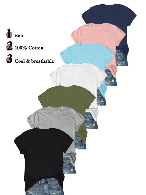 Gildan Womens 2 Pack Crewneck T Shirts Premium 100% Cotton Soft and Breathable Basic Tees Versatile Solid Colors for Daily Wear Sizes S to 4XL Essential Comfortable Apparel for Every Closet Perfect Fit for All Occasions