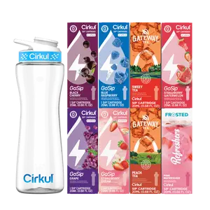 Cirkul® All-Day Energy Bundle (8 Top Rated Flavors + FREE 22oz. Starter Bottle)