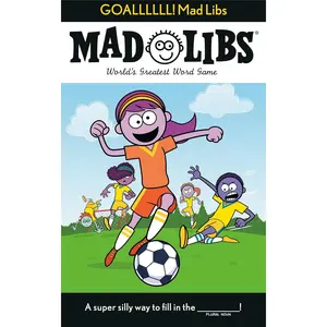 GOALLLLLL! Mad Libs: World's Greatest Word Game About Soccer Paperback – October 11, 2022
