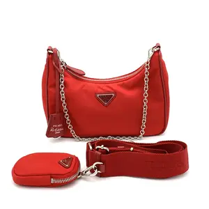 Pre-owned PRADA Tessuto Shoulder Bag Re Edition 2005 Small #3592