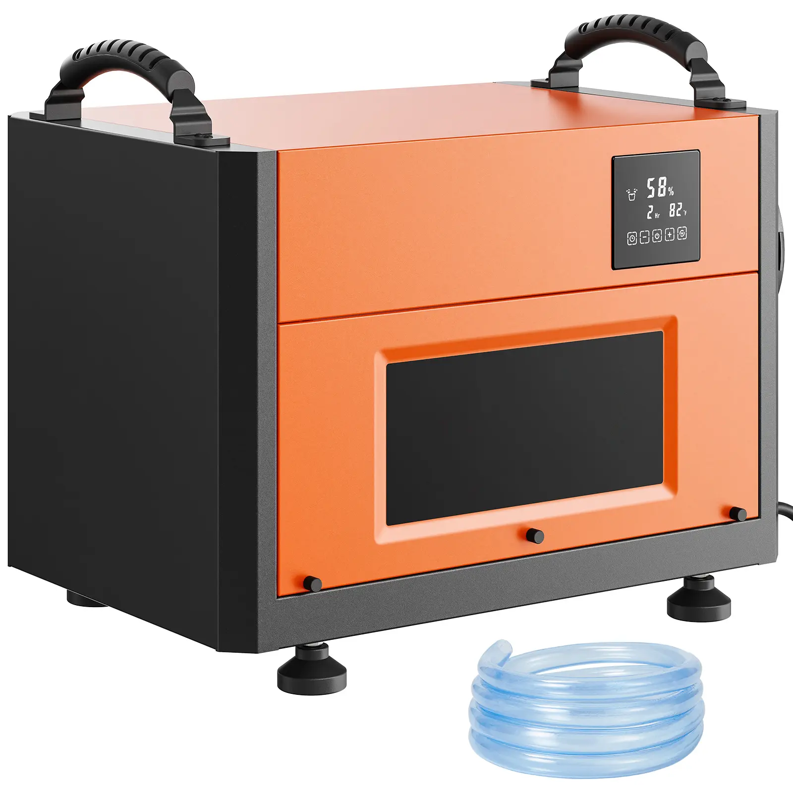 125 Pints Commercial Dehumidifier with Drain Hose for Crawl Spaces, Basements Warehouse & Job Sites, Large Capacity Dehumidifier for Water Damage Restoration, Auto Defrost, CSA Listed