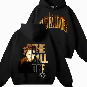 Youth & Adult J Cole Tour 2026 Graphic Hoodie, The Fall Off Retirement Vibes Hoodie, Unisex Hip Hop Album Inspired Rap Hoodie for Fans