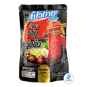 FaThai Concentrated Japanese Sukiyaki Soup (Shabu) (6.8 fl oz) น้ำซุปชาบูเข้มข้นกึ่งสำเร็จรูป ฟ้าไทย
