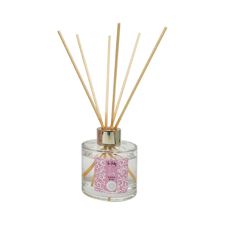 YARA 100ml Reed Diffuser Set - Elegant Sweet Floral Home Fragrance with Long-Lasting Scent, Flower-Infused Home Decor Gift