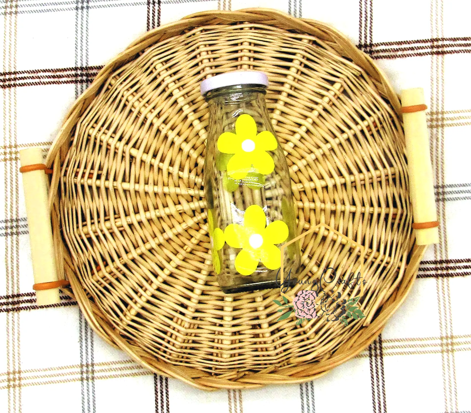 12 oz Glass Milk Bottles, Flower Milk Bottles, Glass Juice Bottles, Glass Smoothie Bottles, Ice Coffee Bottles