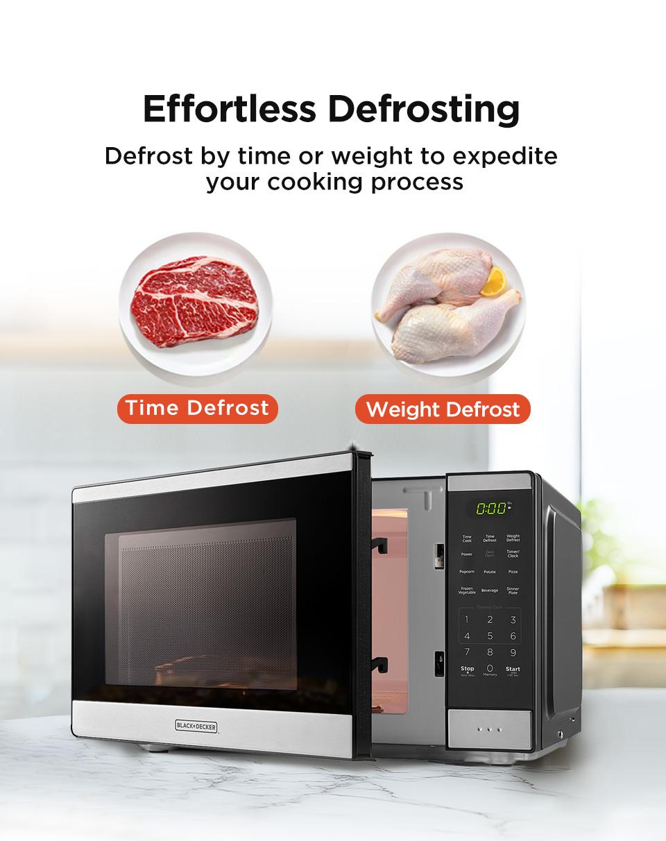 BLACK+DECKER 0.9 Countertop Microwave Oven, gift, 0.9 Cu Ft, 6 Auto Menus, Child Lock, Memory Function, 10 Power Levels, Easy One-Touch Start, Digital Panel, Jumpstart, Gift BLACK+DECKER 0.9 Countertop Microwave Oven, gift, 0.9 Cu Ft, 6 Auto Menus, Child Lock, Memory Function, 10 Power Levels, Easy One-Touch Start, Digital Panel, Jumpstart, Gift