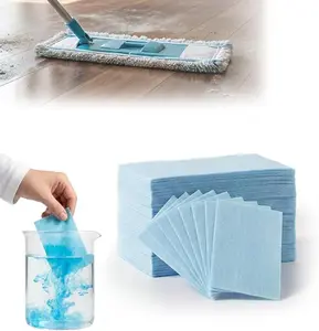 Surface Floor Cleaning Tablets, Multiple Effect the Floors Clean, Water Soluble Floor Cleaner Sheets for Mopping Hardwood, Floors, Wall Tiles, Glass