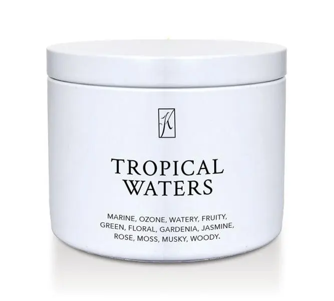 Tropical Waters | 3-Wick Tin 14 oz