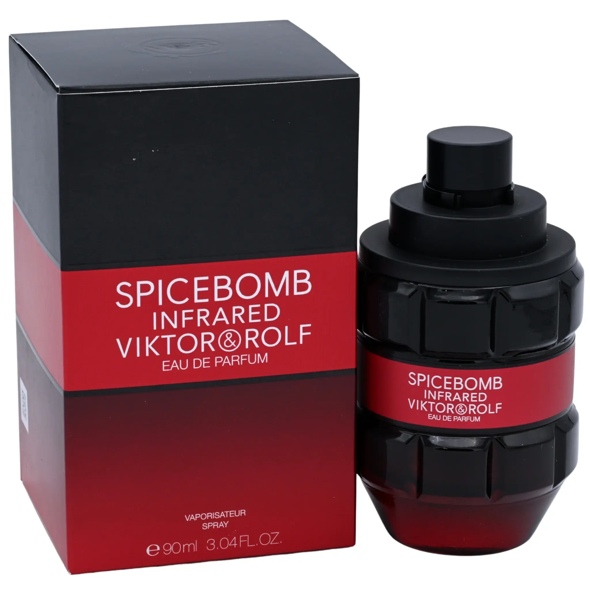 Spicebomb Infrared Eau de Parfum for Men, Warm & Spicy Fruity Scent, Cologne Spray, 3 fl oz - New in Box, Warm And Spicy Profile, Evenings Out, New Box, Men's Cologne, Long-Lasting, Spray Form, Men's Fragrance, Fiery And Charismatic