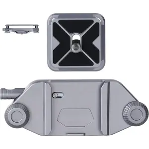 Camera Clip for Backpack, B1 Camera Clip Kit Quick Release,Capture Camera Clip Kit with Plate Quick Release System,Backpack Clip with Plate for Backpack Strap and Camera,Sliver