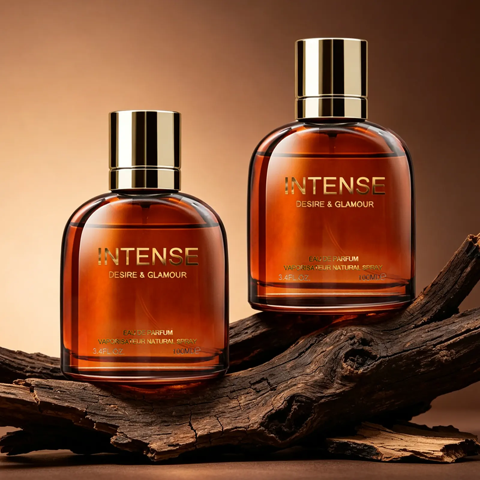 2-Pack Men's EDP, Aromatic Woody, 100ML / 3.38 FL OZ Each, Lavender Basil Geranium Opening,  Hay Clary Sage Heart, Sandalwood Cypress Musk Amber Labdanum Finish, Long-Lasting 6-8H, Perfect Gift for Father's Day Valentine's Day Christmas & New Year