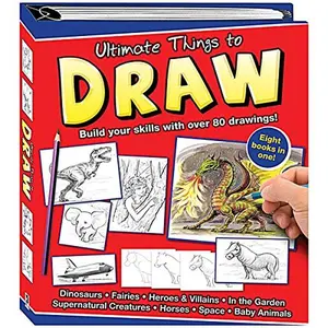 USED-ultimate things to draw: build your skills with over 80 drawings by kate ashforth (Hardcover)
