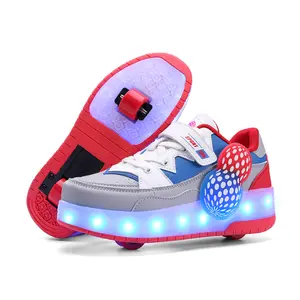 Kid's sports roller shoes walk shoes