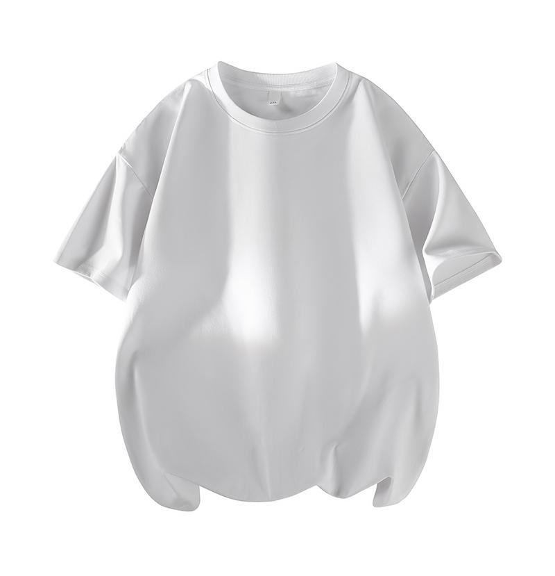 Men's 3PCS 100% cotton Crew Neck T-Shirts Set - Soft Loose Fit Navy Gray Black Tees for Casual Daily Wear