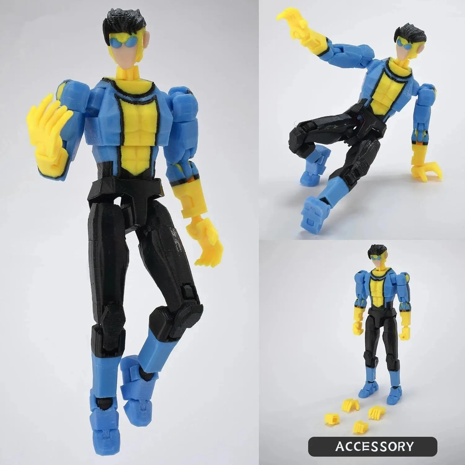 Invincible Mark Lucky 13 Multi Joint Movable Action Figure Diy Assembled Collectible Toy For Adult Holiday Surprise Gift Invincible Mark Lucky 13 Multi Joint Movable Action Figure Diy Assembled Collectible Toy For Adult Holiday Surprise Gift